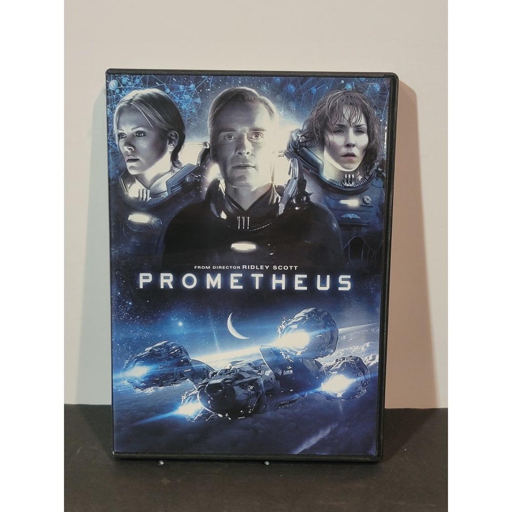 Prometheus DVD 2012 Sci-Fi Ridley Scott Charlize Theron Michael Fassbender